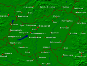 Hungary Towns + Borders 800x600